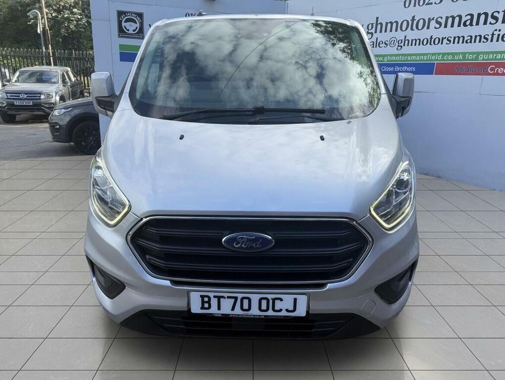 Ford Transit Custom Panel Van 2.0 300 Ecoblue Limited L1 H1 Euro 6 S BT70OCJ Silver #4