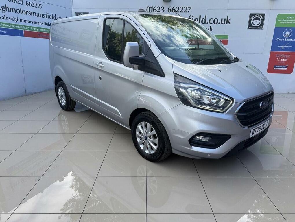 Ford Transit Custom Panel Van 2.0 300 Ecoblue Limited L1 H1 Euro 6 S Silver