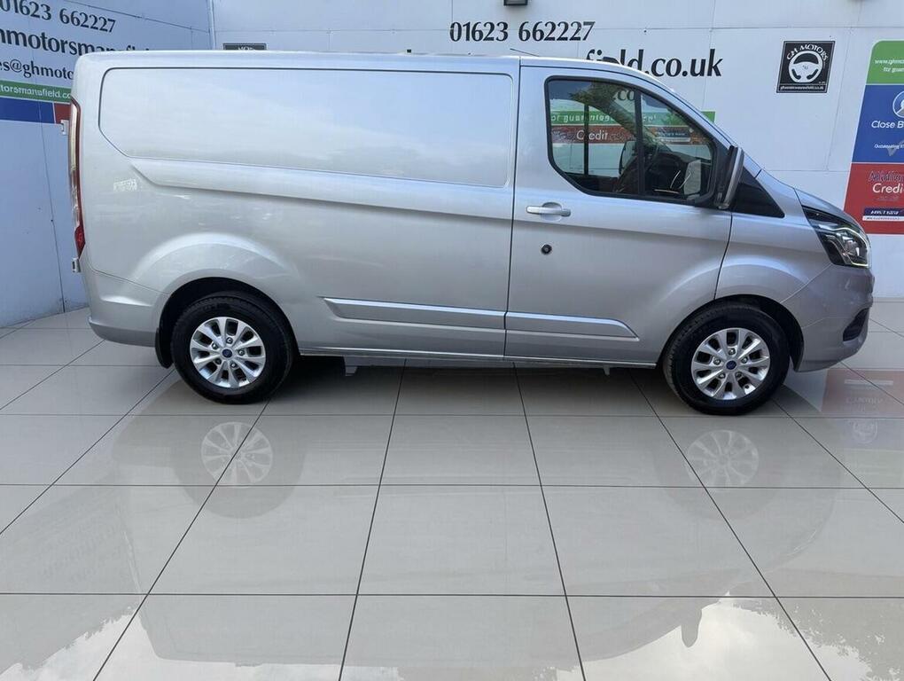 Ford Transit Custom Panel Van 2.0 300 Ecoblue Limited L1 H1 Euro 6 S BT70OCJ Silver #2