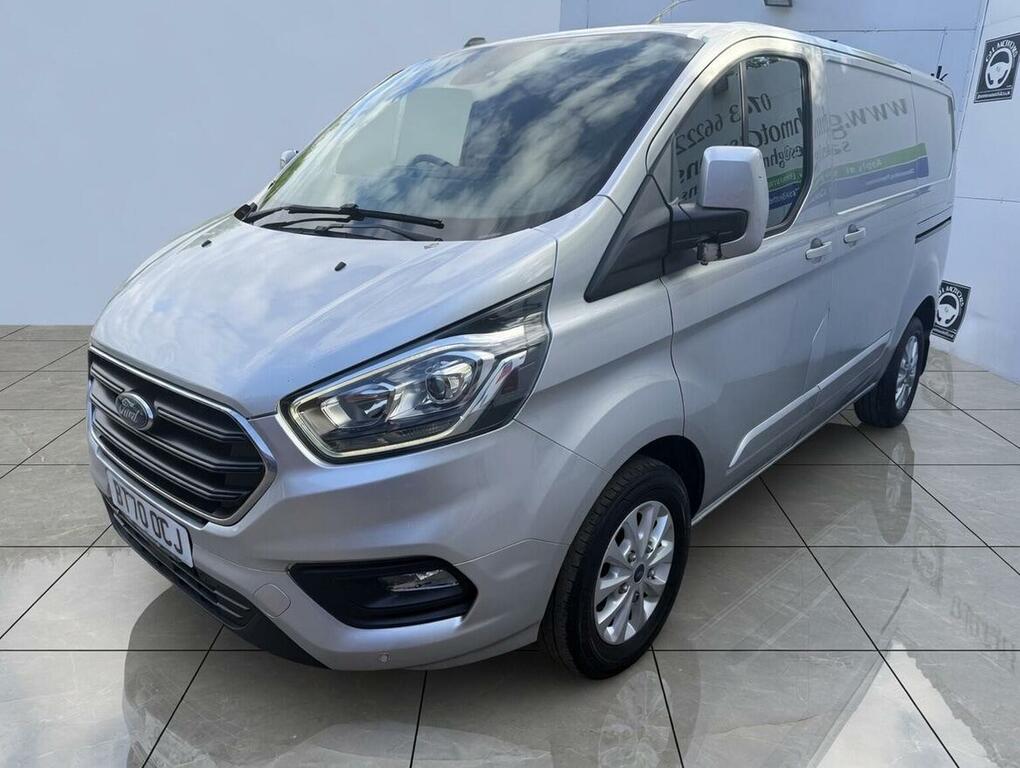 Ford Transit Custom Panel Van 2.0 300 Ecoblue Limited L1 H1 Euro 6 S BT70OCJ Silver #5