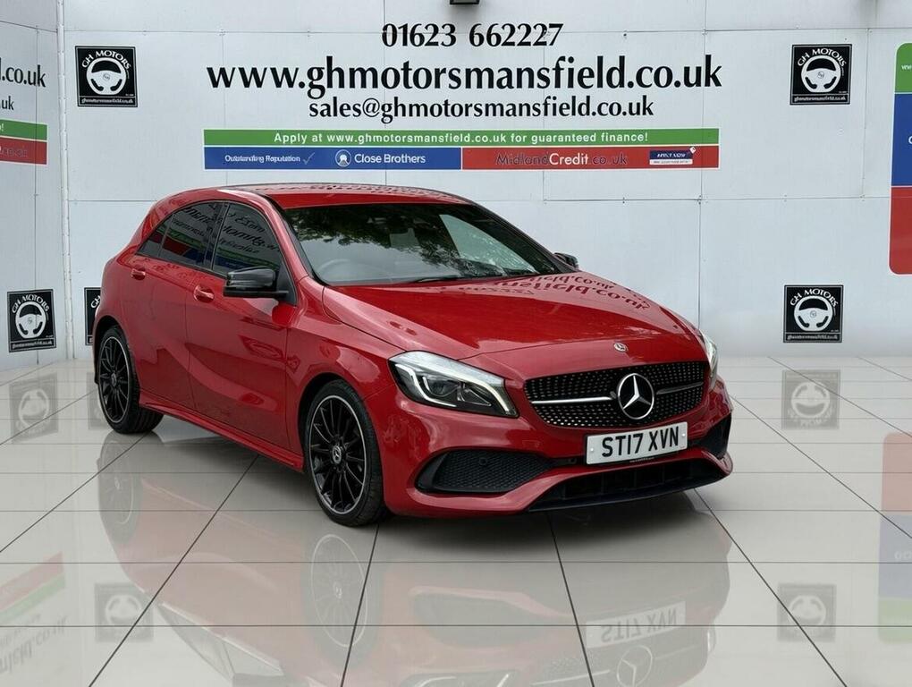 Mercedes-Benz A Class Hatchback 2.1 A200d Amg Line Premium 7G-dct Euro Red