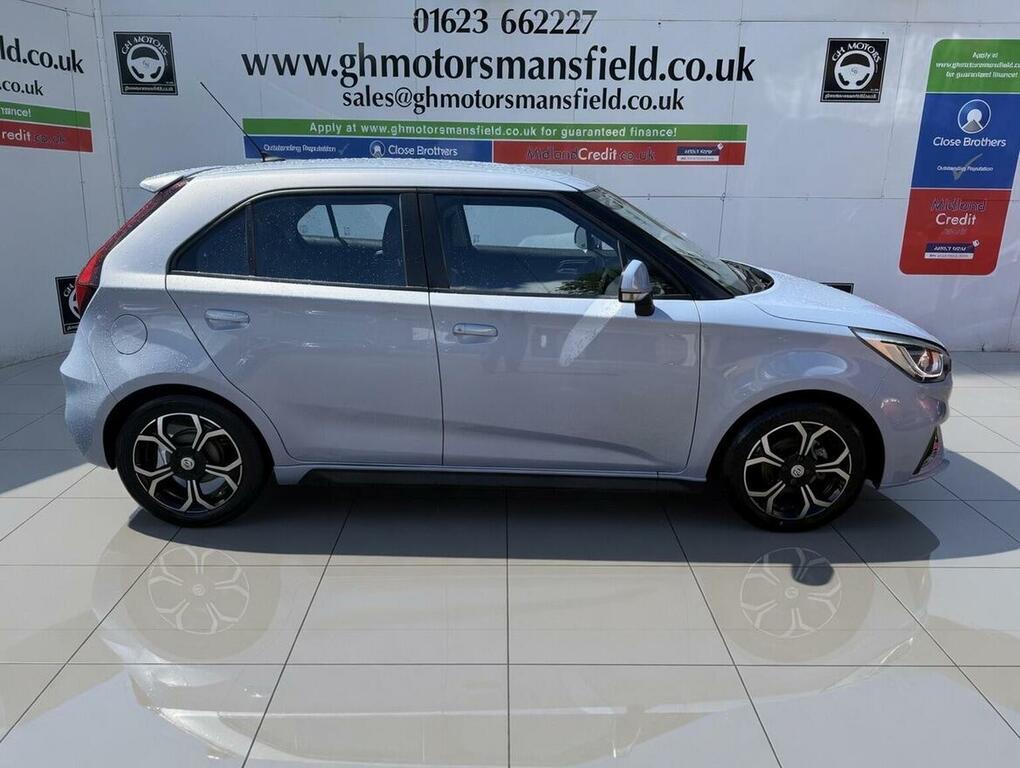 MG MG3 Hatchback 1.5 Vti-tech Exclusive Nav Euro 6 Ss PE23YGX Silver #2