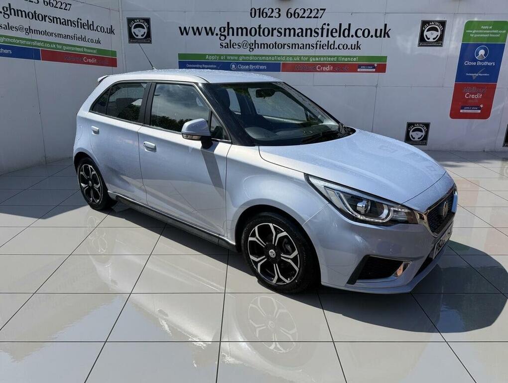 MG MG3 Hatchback 1.5 Vti-tech Exclusive Nav Euro 6 Ss Silver