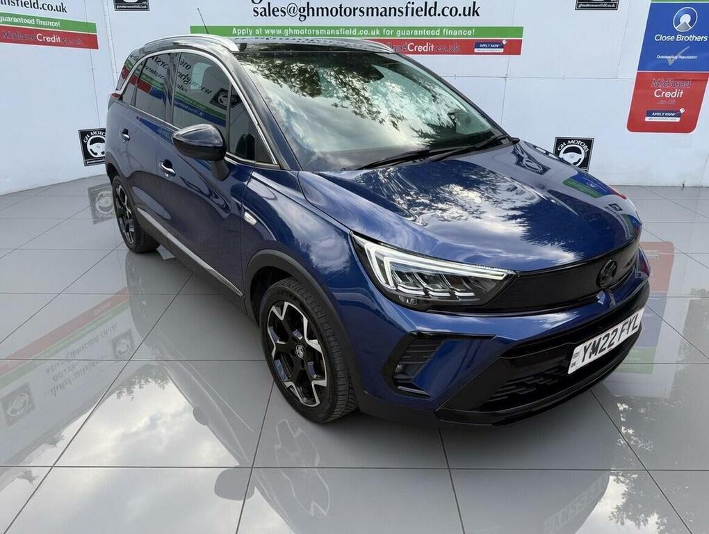 Vauxhall Crossland 1.2 Turbo Ultimate Euro 6 Ss YM22FYL Blue #2