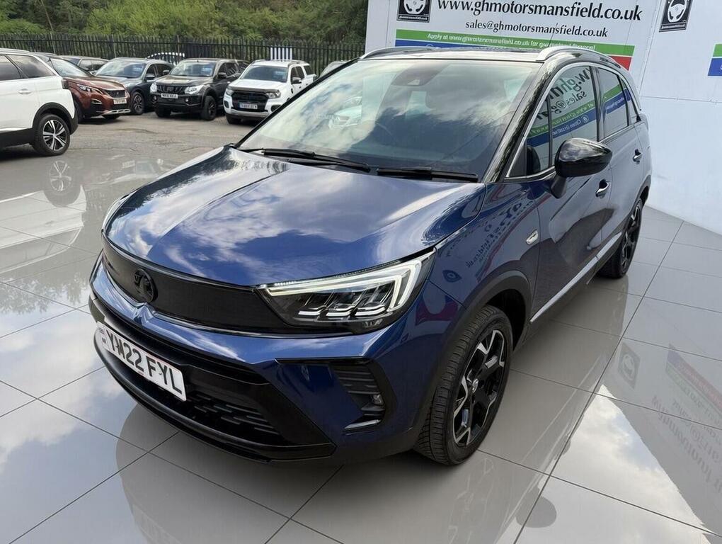 Vauxhall Crossland 1.2 Turbo Ultimate Euro 6 Ss YM22FYL Blue #4