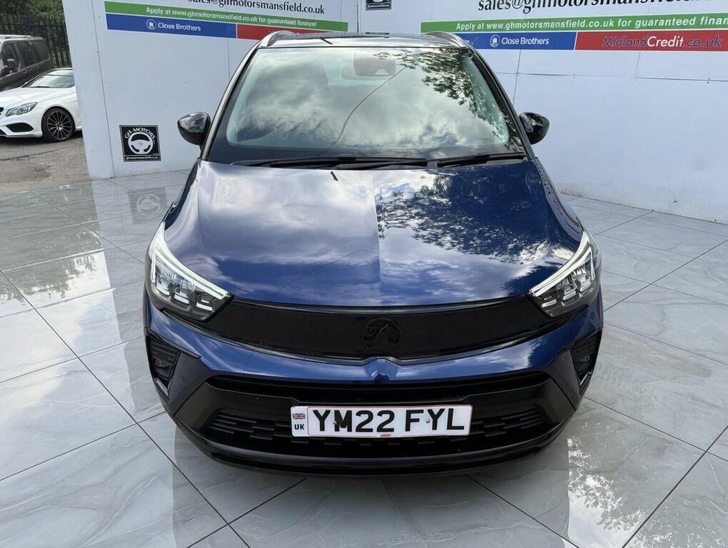 Vauxhall Crossland 1.2 Turbo Ultimate Euro 6 Ss YM22FYL Blue #3