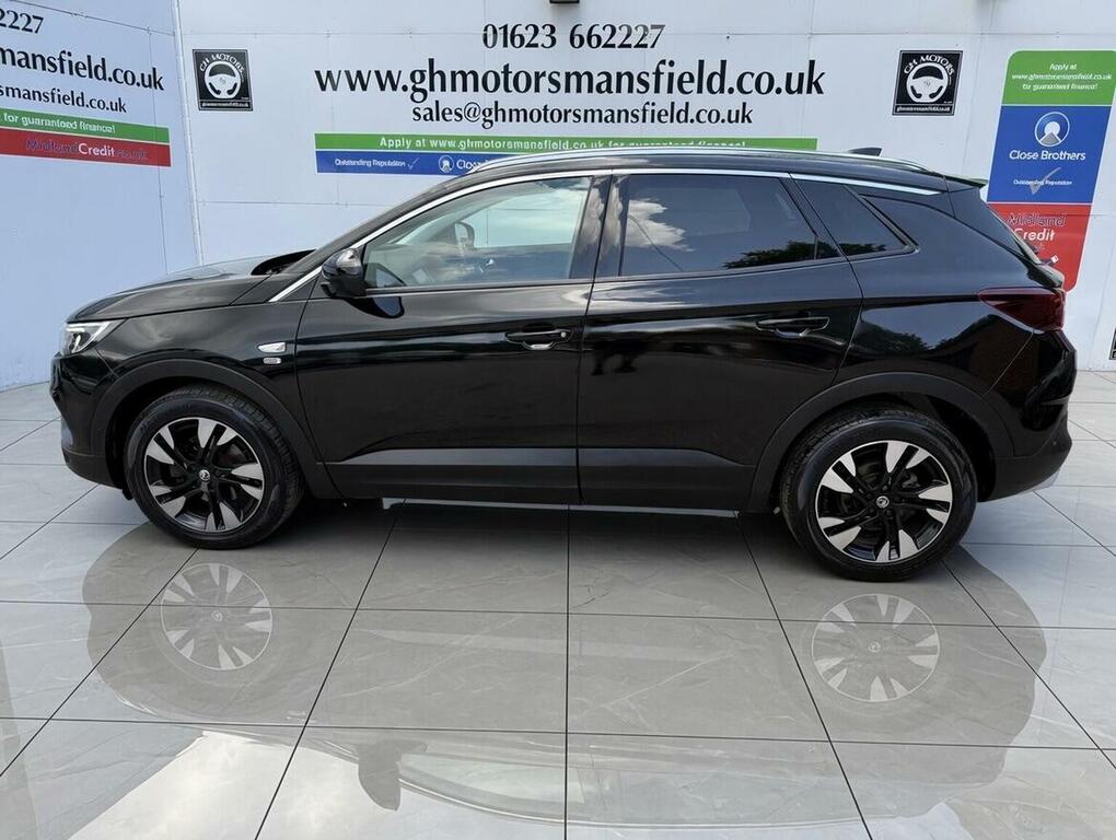 Vauxhall Grandland X Suv 1.2 Turbo Griffin Edition Euro 6 Ss WO21YXA Black #3