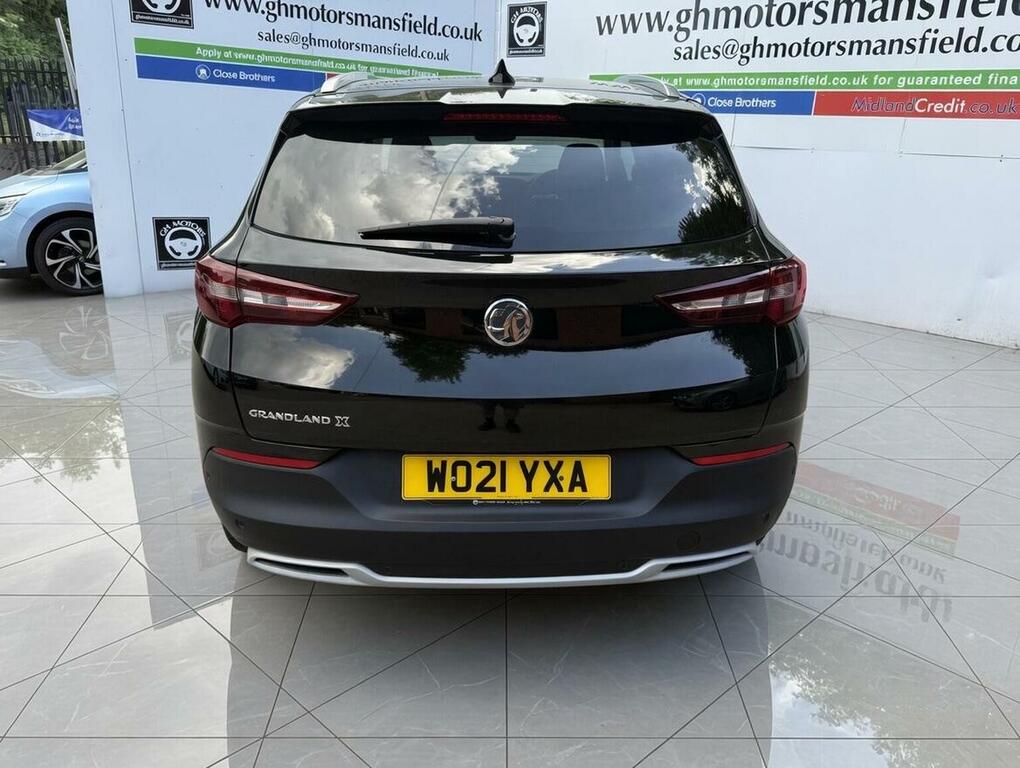 Vauxhall Grandland X Suv 1.2 Turbo Griffin Edition Euro 6 Ss WO21YXA Black #5