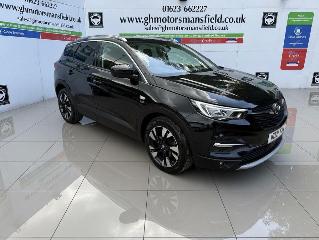 Vauxhall Grandland X Suv 1.2 Turbo Griffin Edition Euro 6 Ss Black
