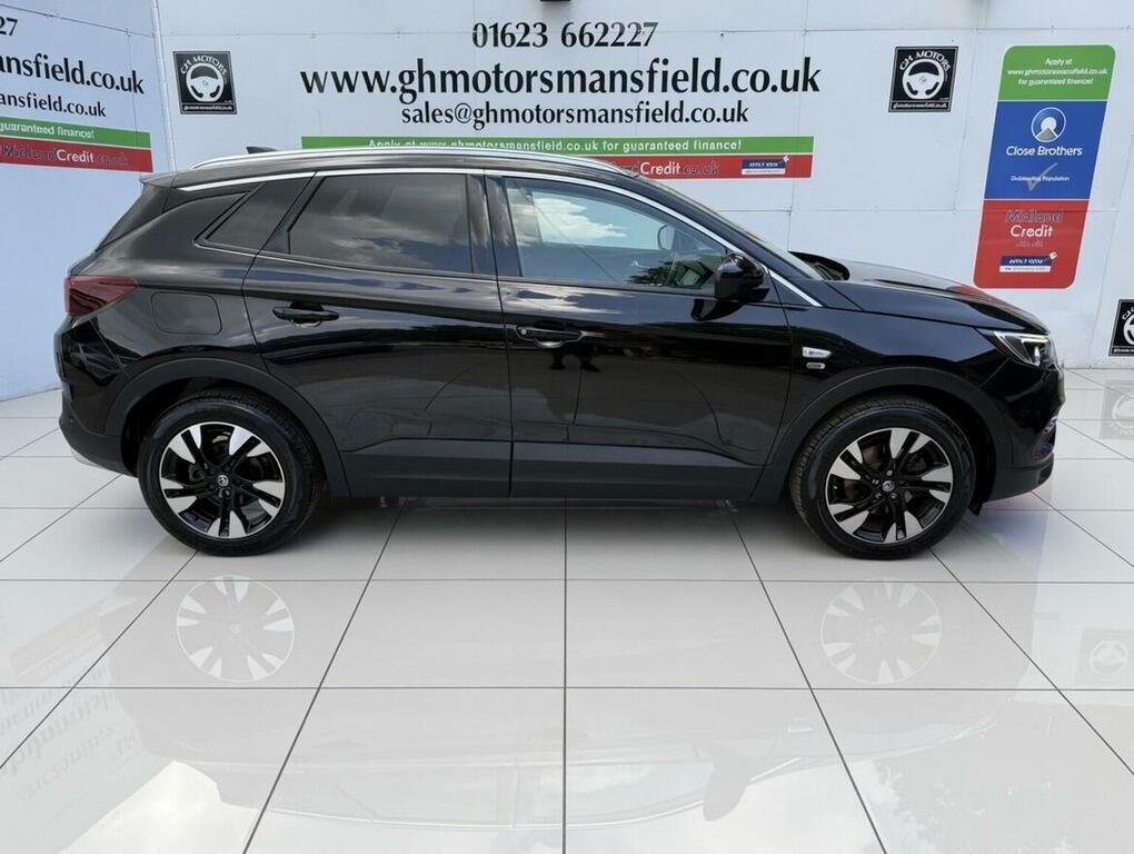 Vauxhall Grandland X Suv 1.2 Turbo Griffin Edition Euro 6 Ss WO21YXA Black #2