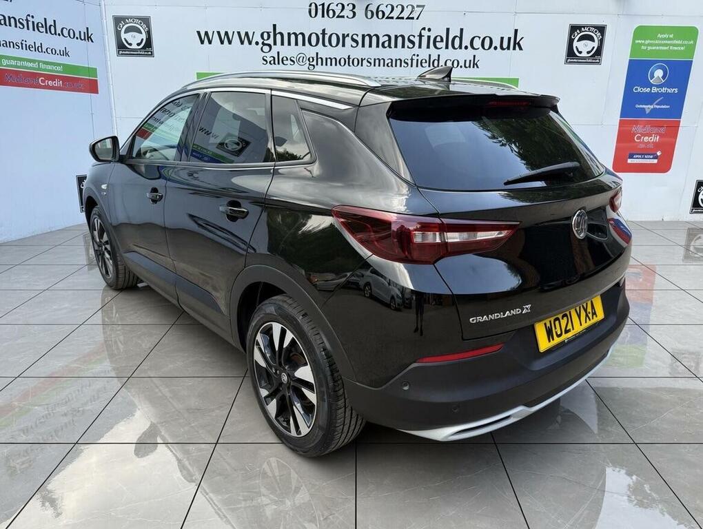 Vauxhall Grandland X Suv 1.2 Turbo Griffin Edition Euro 6 Ss WO21YXA Black #4