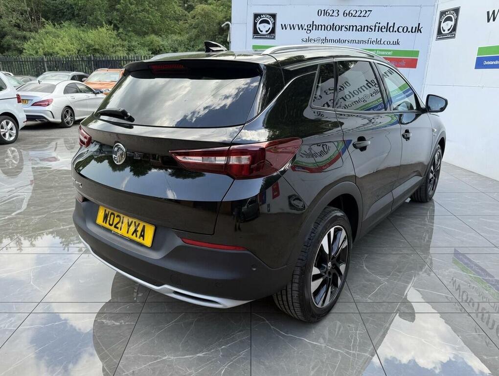 Vauxhall Grandland X Suv 1.2 Turbo Griffin Edition Euro 6 Ss WO21YXA Black #6
