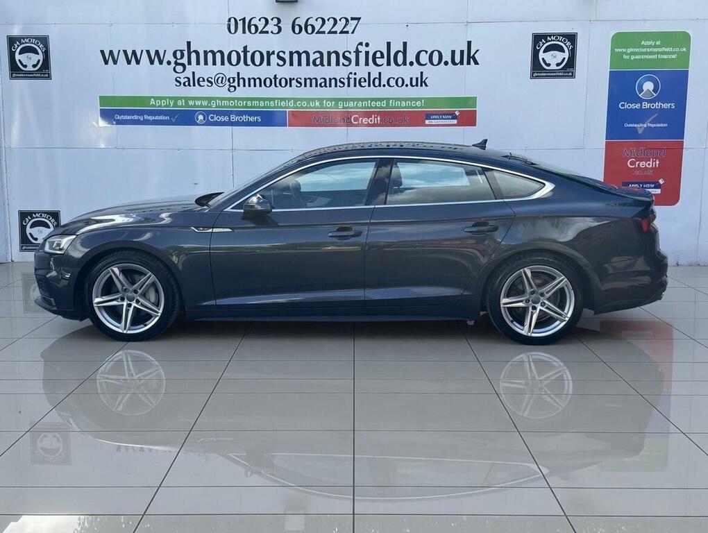 Audi A5 Hatchback 2.0 Tdi Ultra S Line Sportback S Tronic OV67LRO Grey #5