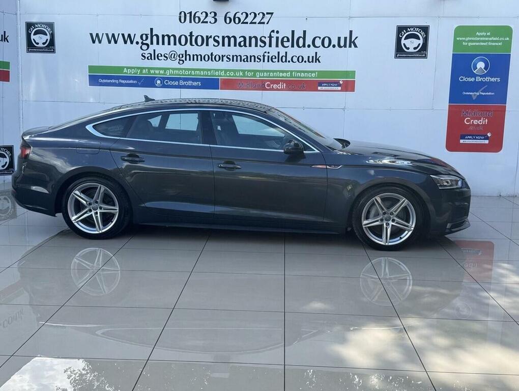 Audi A5 Hatchback 2.0 Tdi Ultra S Line Sportback S Tronic OV67LRO Grey #2