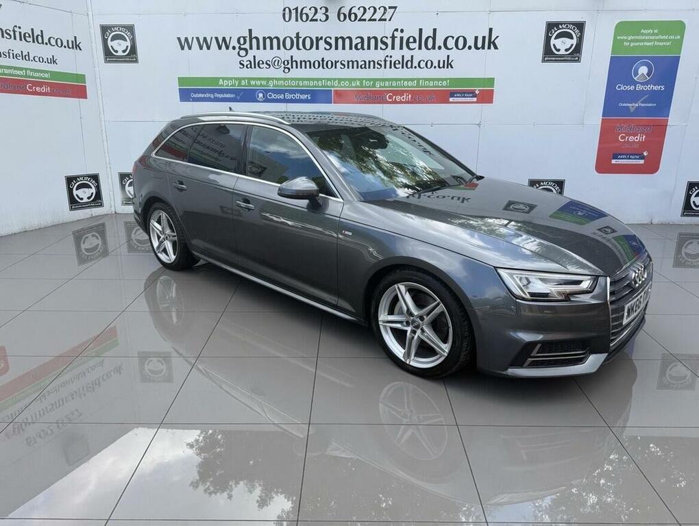 Audi A4 Avant Estate 2.0 Tdi S Line S Tronic Quattro Euro 6 Ss Grey