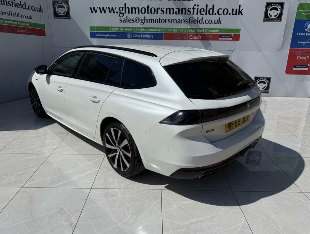 Peugeot 508 SW Estate 2.0 Bluehdi Gt Line Eat Euro 6 Ss 2 White #6