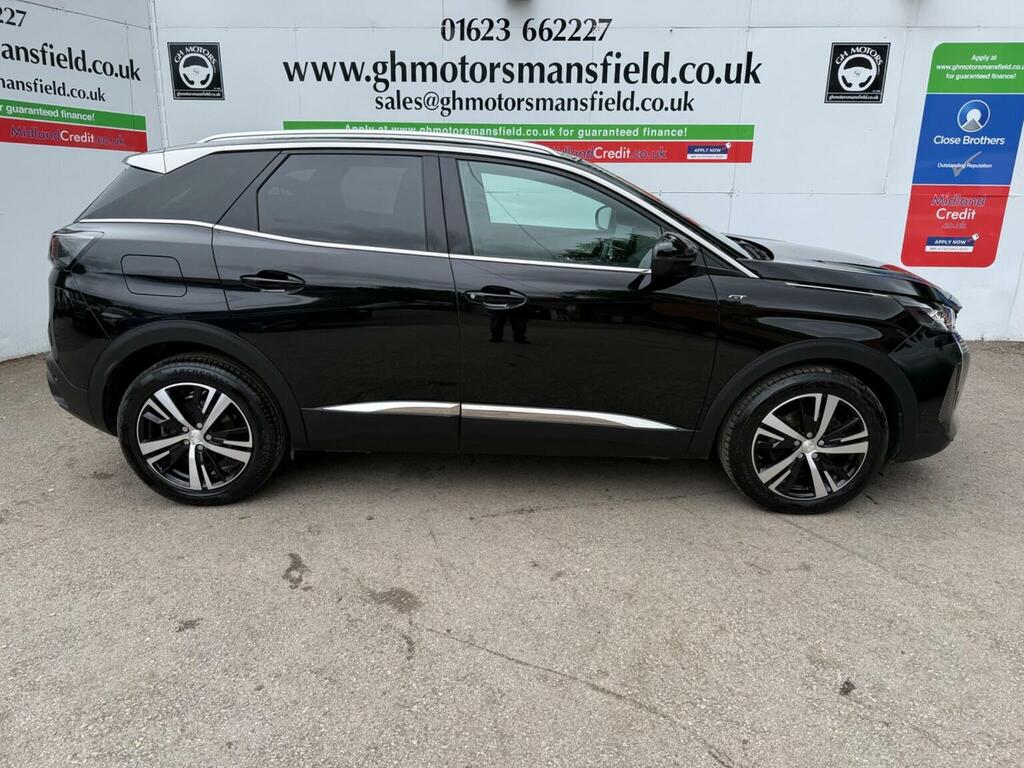 Peugeot 3008 Suv 1.2 Puretech Gt Eat Euro 6 Ss 202121 KV21YOD Black #2