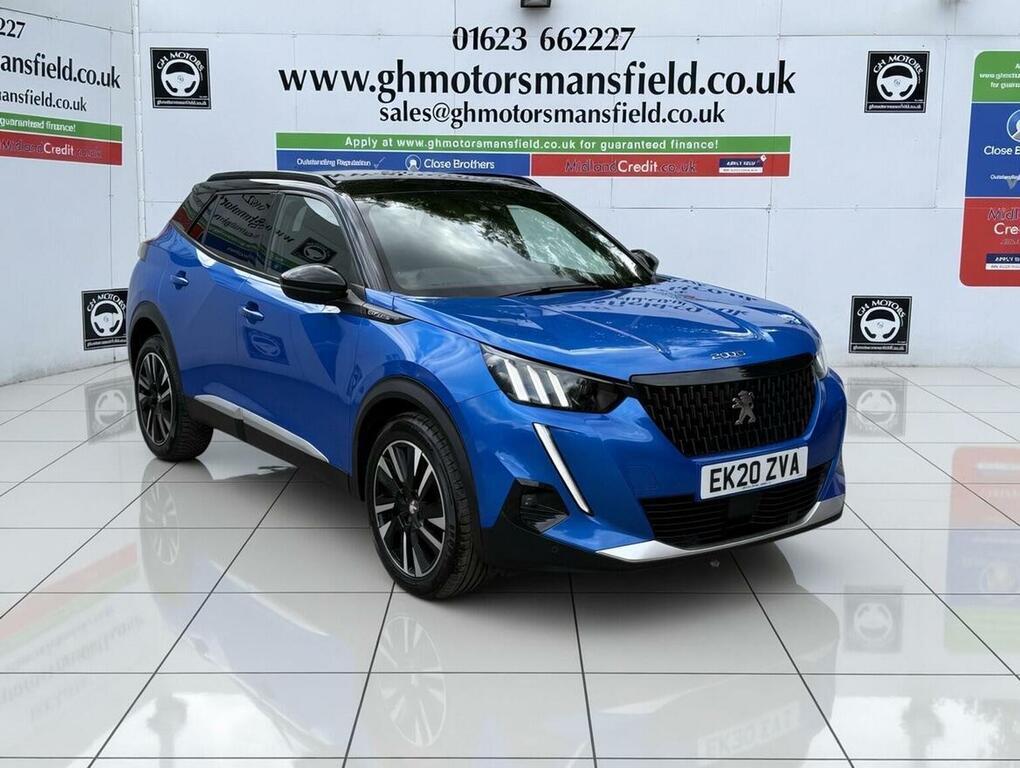 Peugeot 2008 Suv 1.2 Puretech Gt Line Euro 6 Ss 202020 Blue