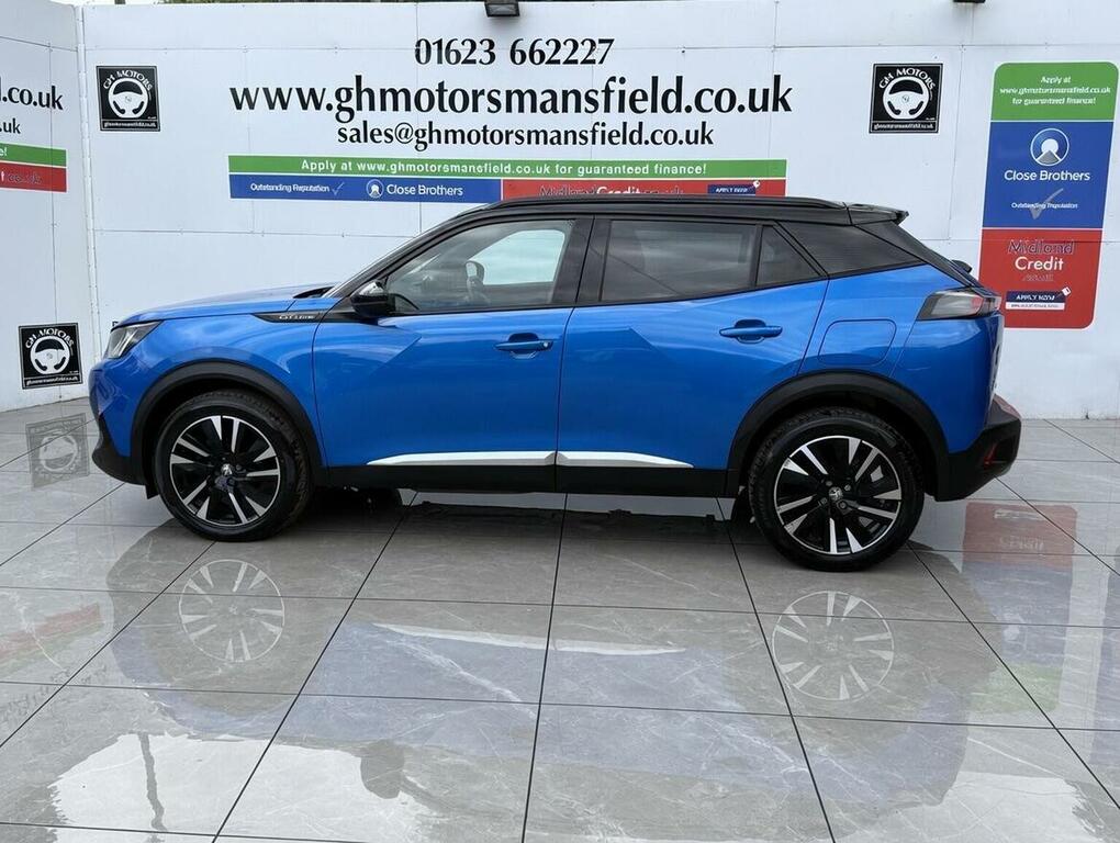 Peugeot 2008 Suv 1.2 Puretech Gt Line Euro 6 Ss 202020 EK20ZVA Blue #3