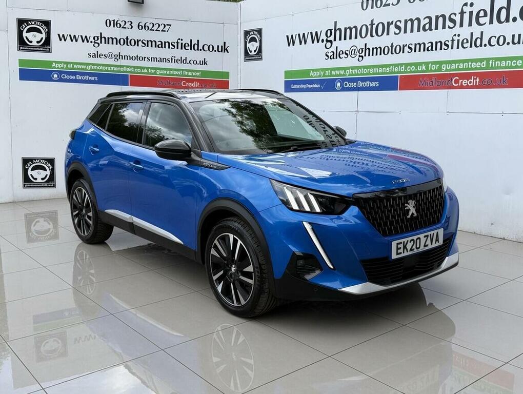 Peugeot 2008 Suv 1.2 Puretech Gt Line Euro 6 Ss 202020 EK20ZVA Blue #4