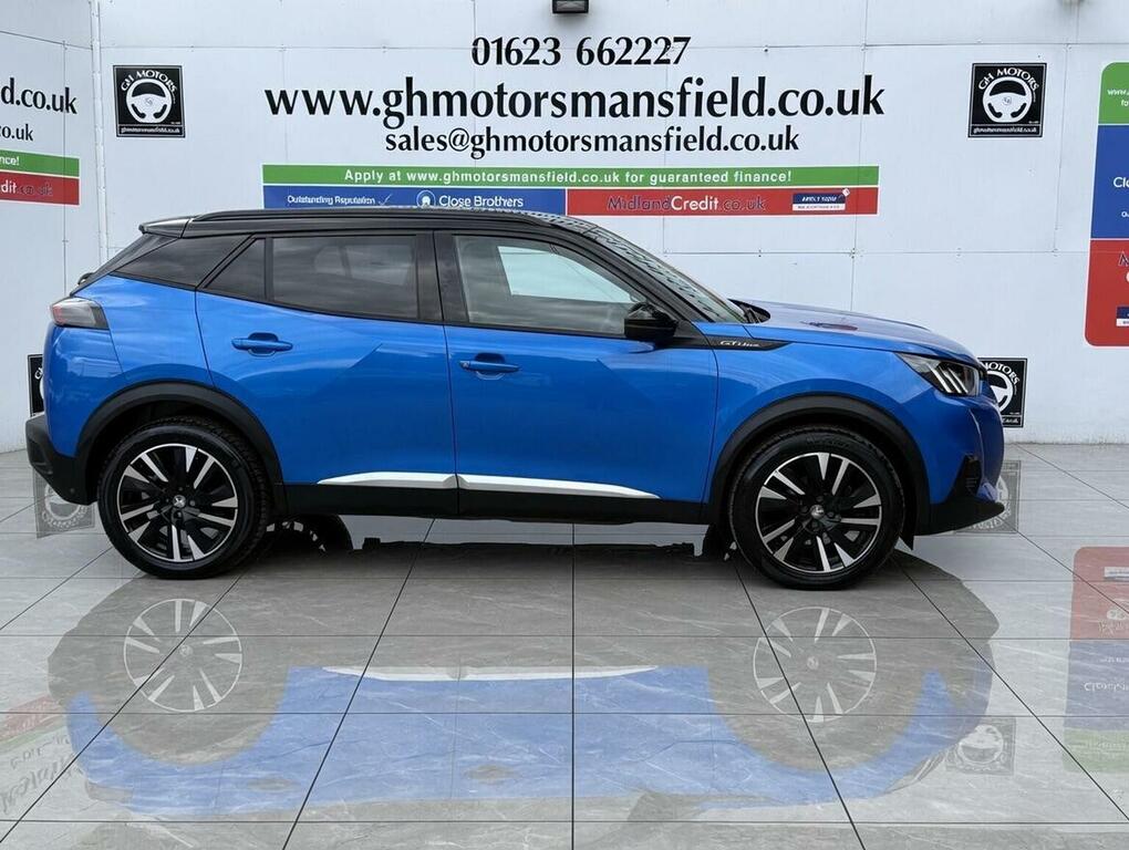 Peugeot 2008 Suv 1.2 Puretech Gt Line Euro 6 Ss 202020 EK20ZVA Blue #2
