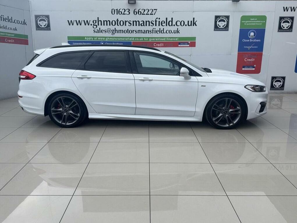 Ford Mondeo Estate 2.0 Ecoblue St-line Edition Euro 6 S PX70WNV White #3