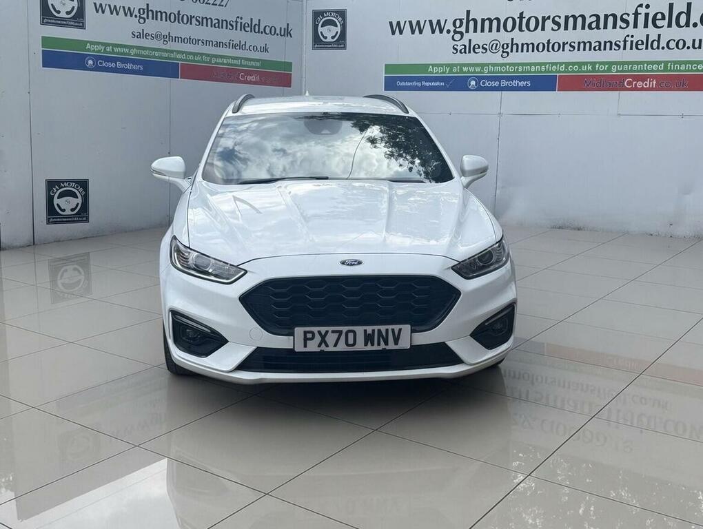 Ford Mondeo Estate 2.0 Ecoblue St-line Edition Euro 6 S PX70WNV White #2