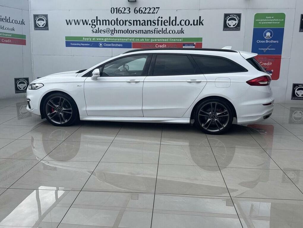 Ford Mondeo Estate 2.0 Ecoblue St-line Edition Euro 6 S PX70WNV White #4