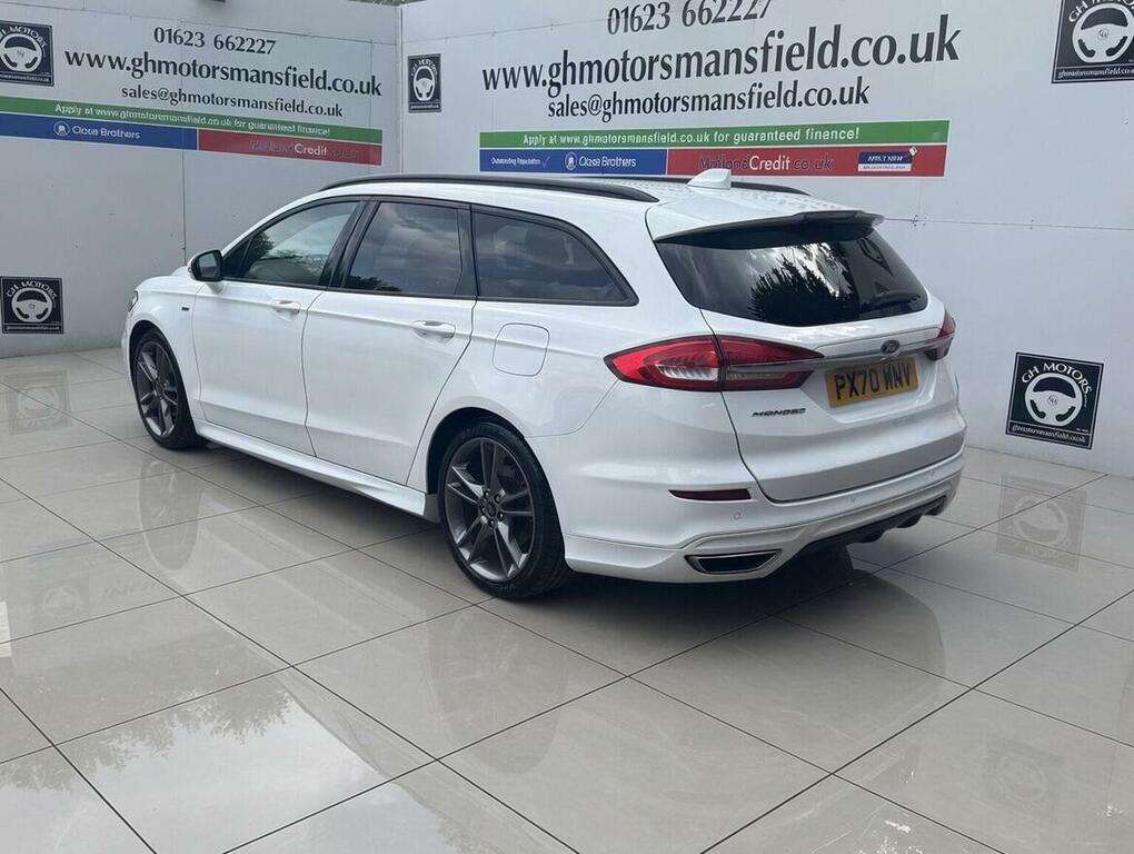Ford Mondeo Estate 2.0 Ecoblue St-line Edition Euro 6 S PX70WNV White #6
