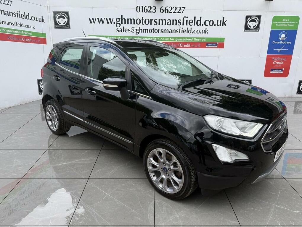 Ford Ecosport Suv 1.0T Ecoboost Titanium Euro 6 Ss 2018 Black