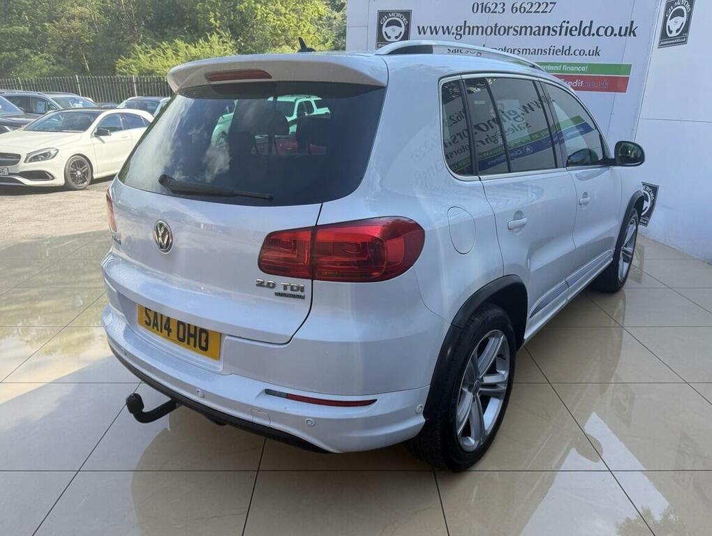 Volkswagen Tiguan Suv 2.0 Tdi Bluemotion Tech R-line 4Wd Euro 5 Ss SA14OHO White #6
