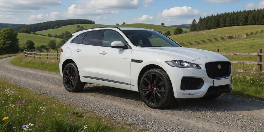 Jaguar F-Pace Suv 3.0 D300 V6 S Awd Euro 6 Ss 2019 White