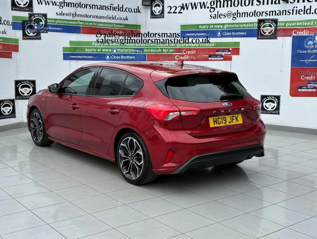 Ford Focus 1.0T Ecoboost St-line X Euro 6 Ss HG19JFK Red #5