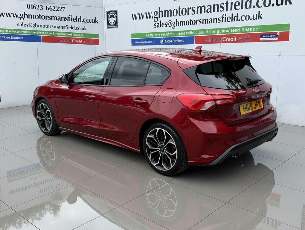 Ford Focus 1.0T Ecoboost St-line X Euro 6 Ss HG19JFK Red #3