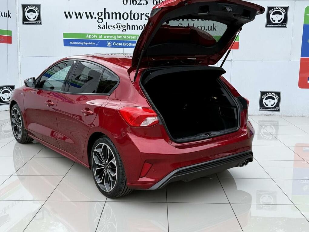 Ford Focus 1.0T Ecoboost St-line X Euro 6 Ss HG19JFK Red #6