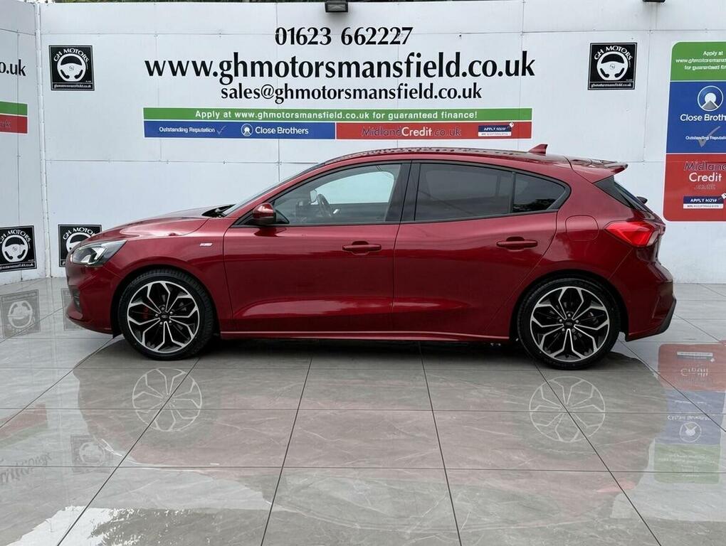 Ford Focus 1.0T Ecoboost St-line X Euro 6 Ss HG19JFK Red #4