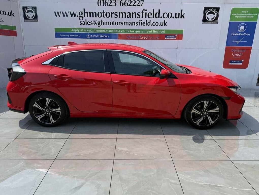 Honda Civic Hatchback 1.6 I-dtec Sr Euro 6 Ss 201868 K33DNB Red #2