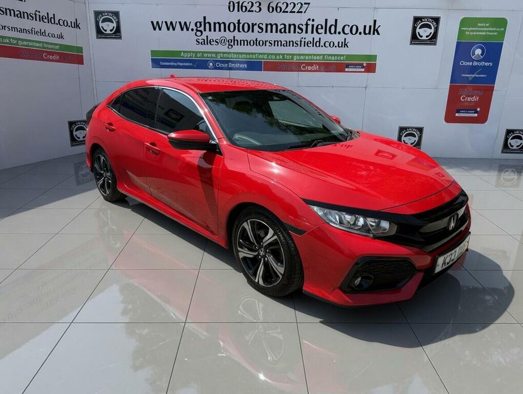 Honda Civic 1.6 I-dtec Sr Euro 6 Ss Red