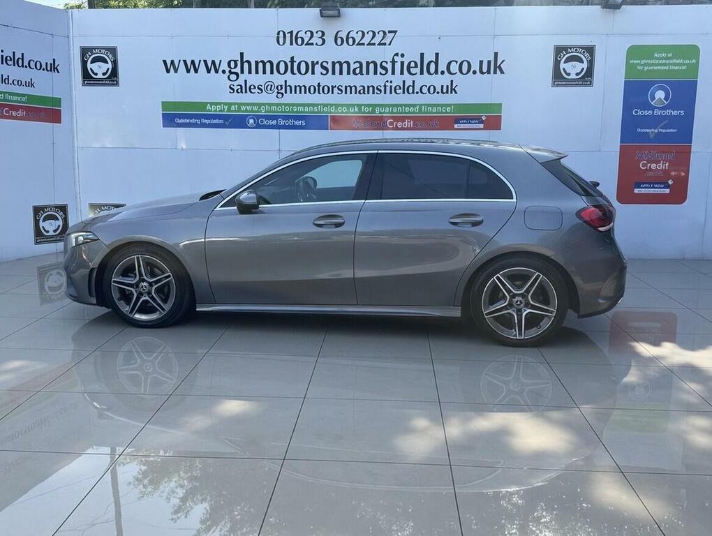 Mercedes-Benz A Class Hatchback 2.0 A200d Amg Line 8G-dct Euro 6 Ss 5 GY69WCO Grey #4