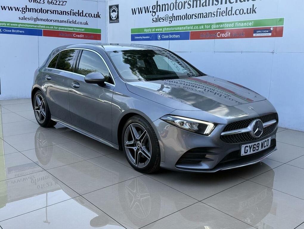 Mercedes-Benz A Class Hatchback 2.0 A200d Amg Line 8G-dct Euro 6 Ss 5 Grey
