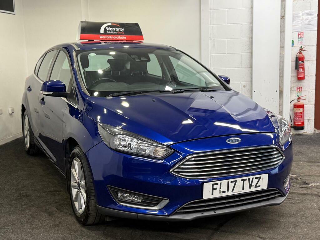 Ford Focus 1.0T Ecoboost Titanium Euro 6 S S FL17TVZ Blue #3