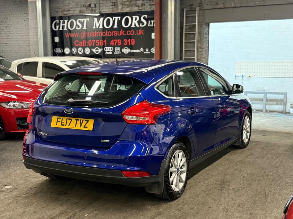 Ford Focus 1.0T Ecoboost Titanium Euro 6 S S FL17TVZ Blue #4
