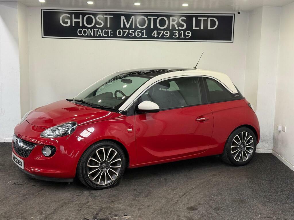 Vauxhall Adam 1.4 Ecoflex 16V Glam Euro 5 S S Red