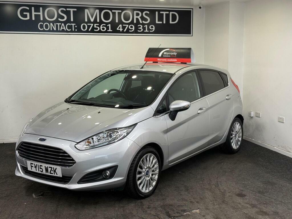 Ford Fiesta 1.0T Ecoboost Titanium Euro 6 S S FY15WZK Silver #2