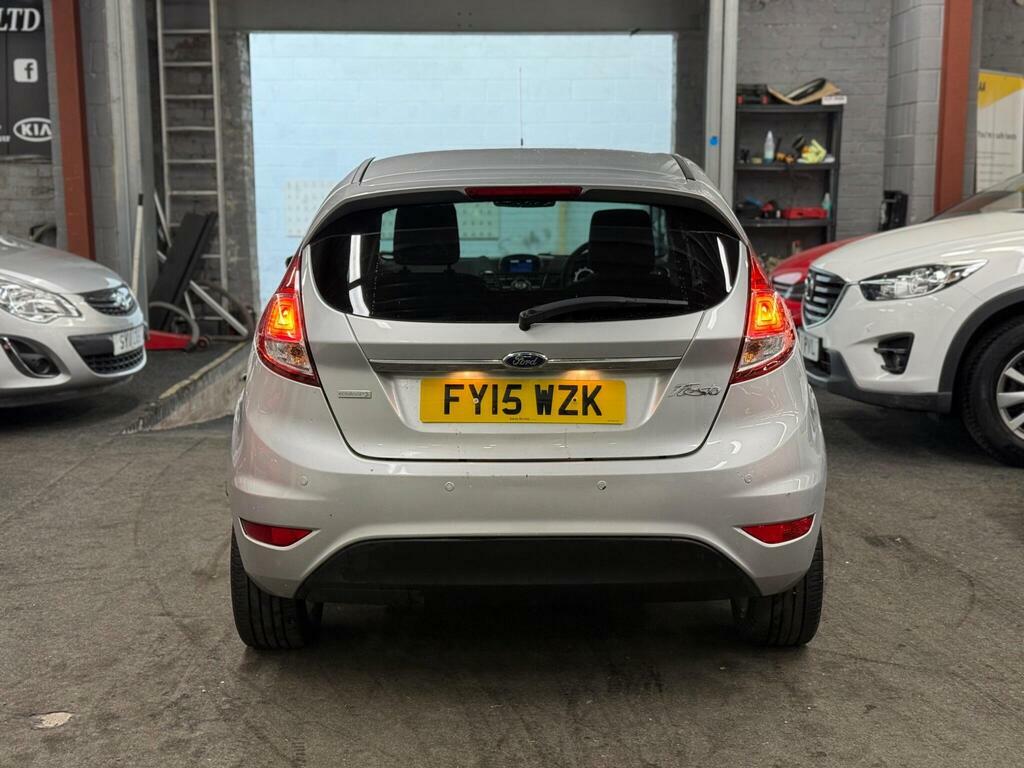 Ford Fiesta 1.0T Ecoboost Titanium Euro 6 S S FY15WZK Silver #5