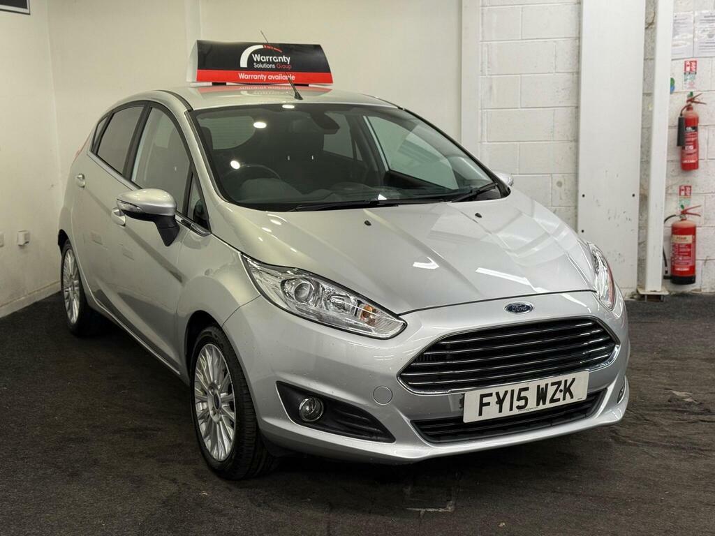 Ford Fiesta 1.0T Ecoboost Titanium Euro 6 S S FY15WZK Silver #3
