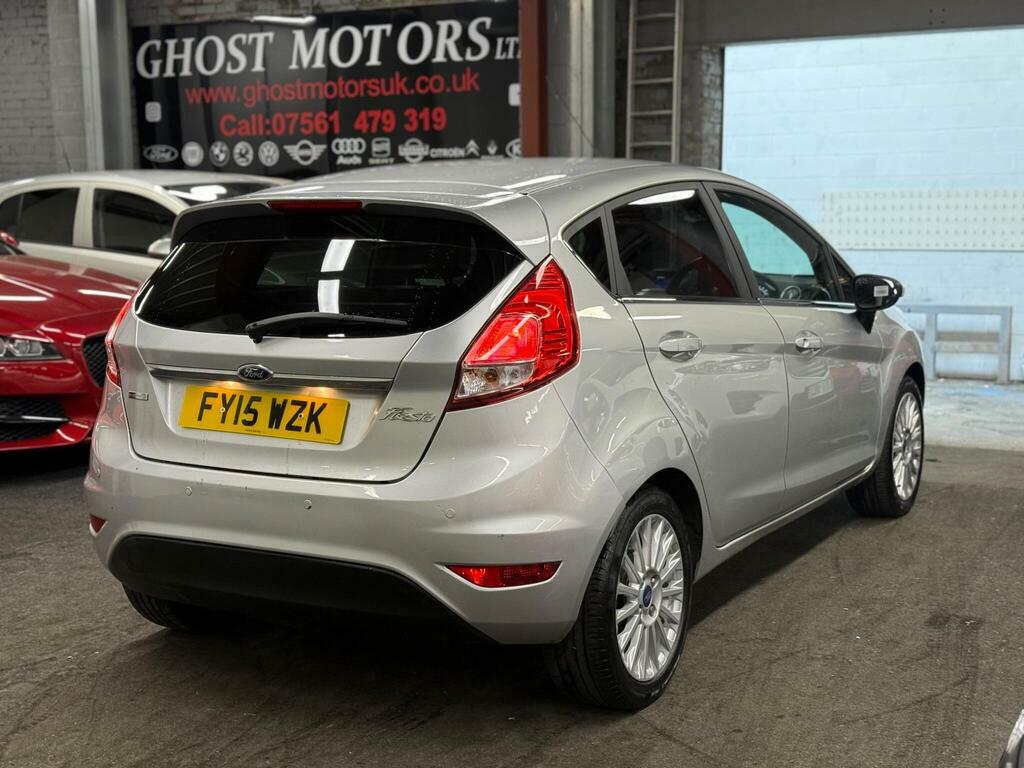 Ford Fiesta 1.0T Ecoboost Titanium Euro 6 S S FY15WZK Silver #6