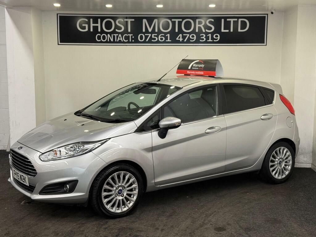 Ford Fiesta 1.0T Ecoboost Titanium Euro 6 S S Silver