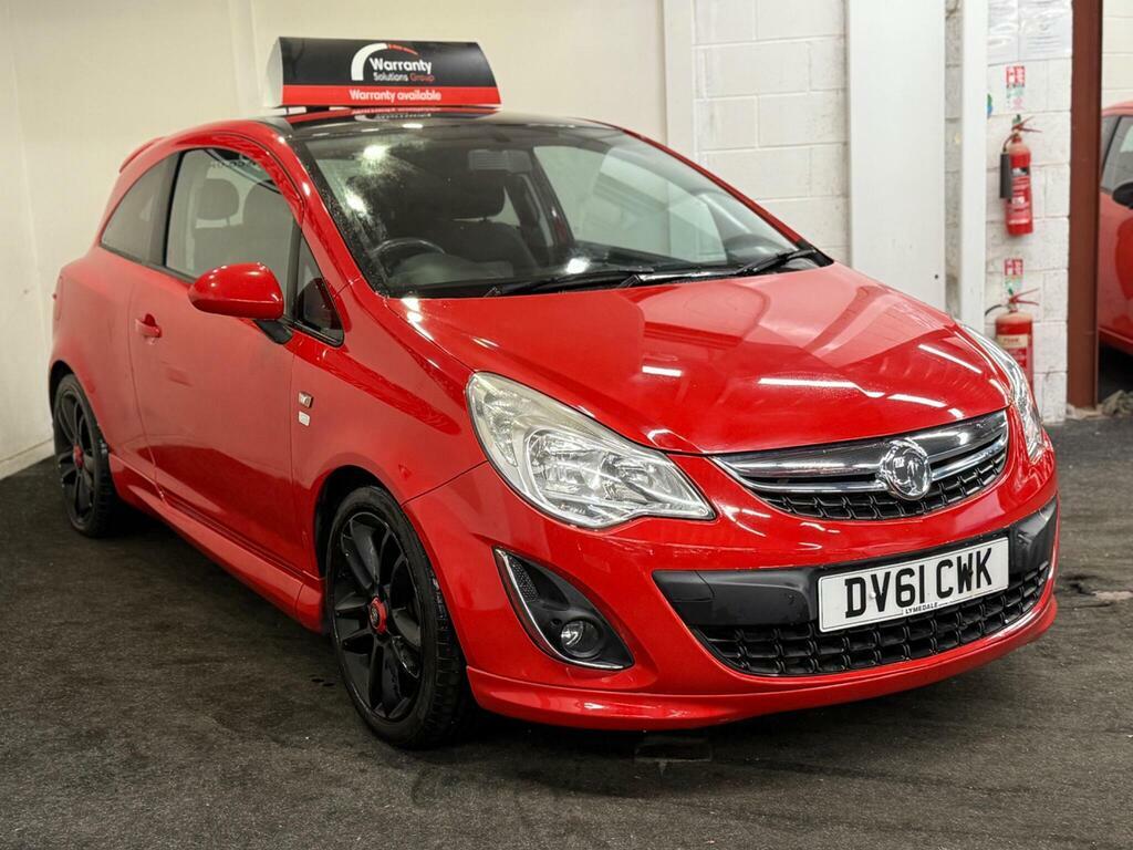 Vauxhall Corsa 1.2 16V Limited Edition Euro 5 DV61CWK Red #3