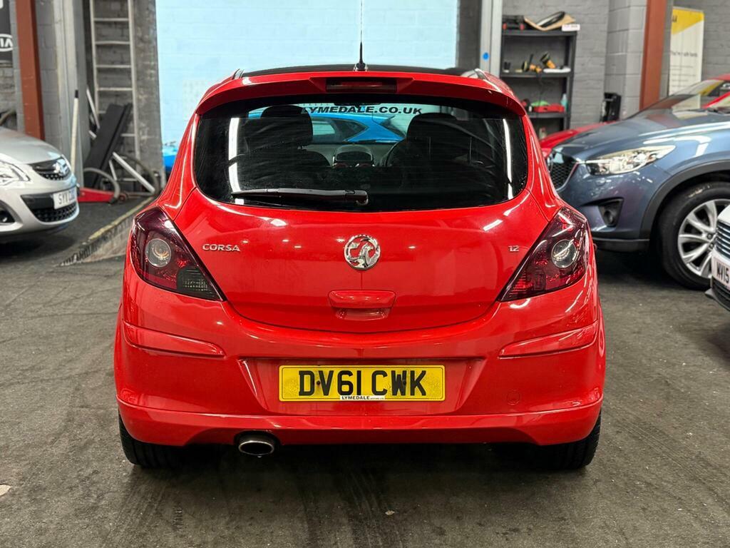 Vauxhall Corsa 1.2 16V Limited Edition Euro 5 DV61CWK Red #5